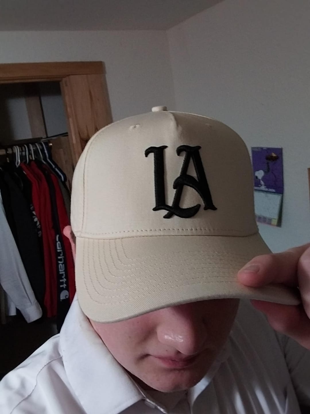Customer photo review of 920 A-Frame LA Snapback Hat 2.0