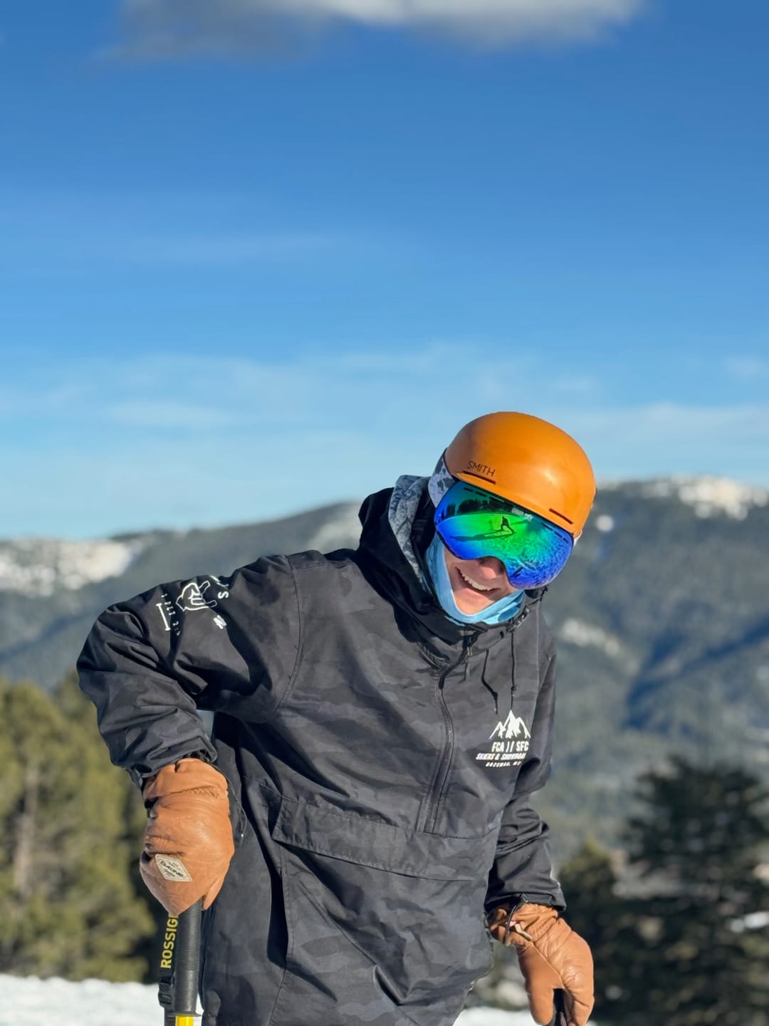 Customer photo review of The Emily Snow Goggle - Gasolina Lens