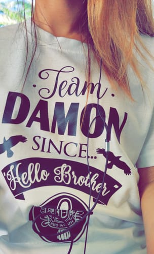 Customer photo review of Women's TVD Letter Print Summer T-shirt