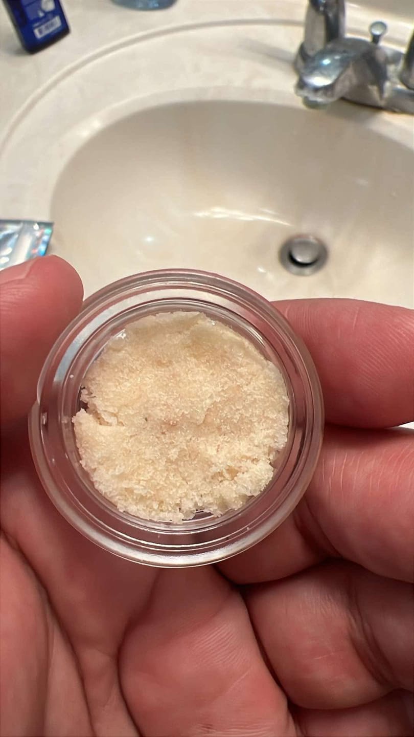 Customer photo review of THCa Sugar Diamonds