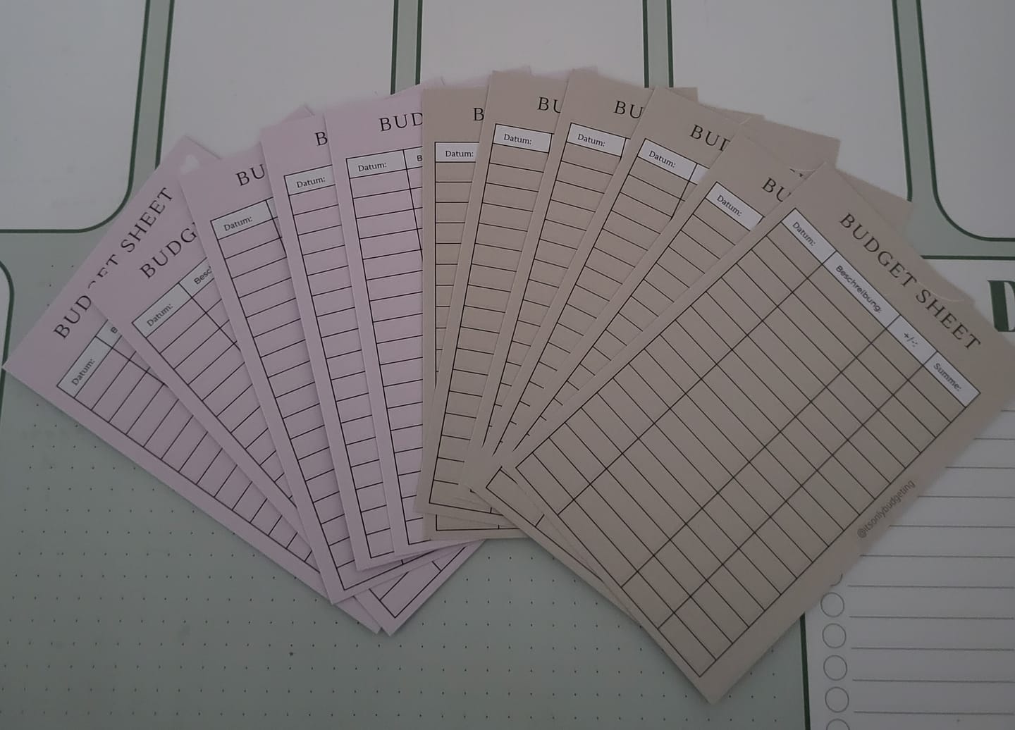 Customer photo review of Budget sheets A7