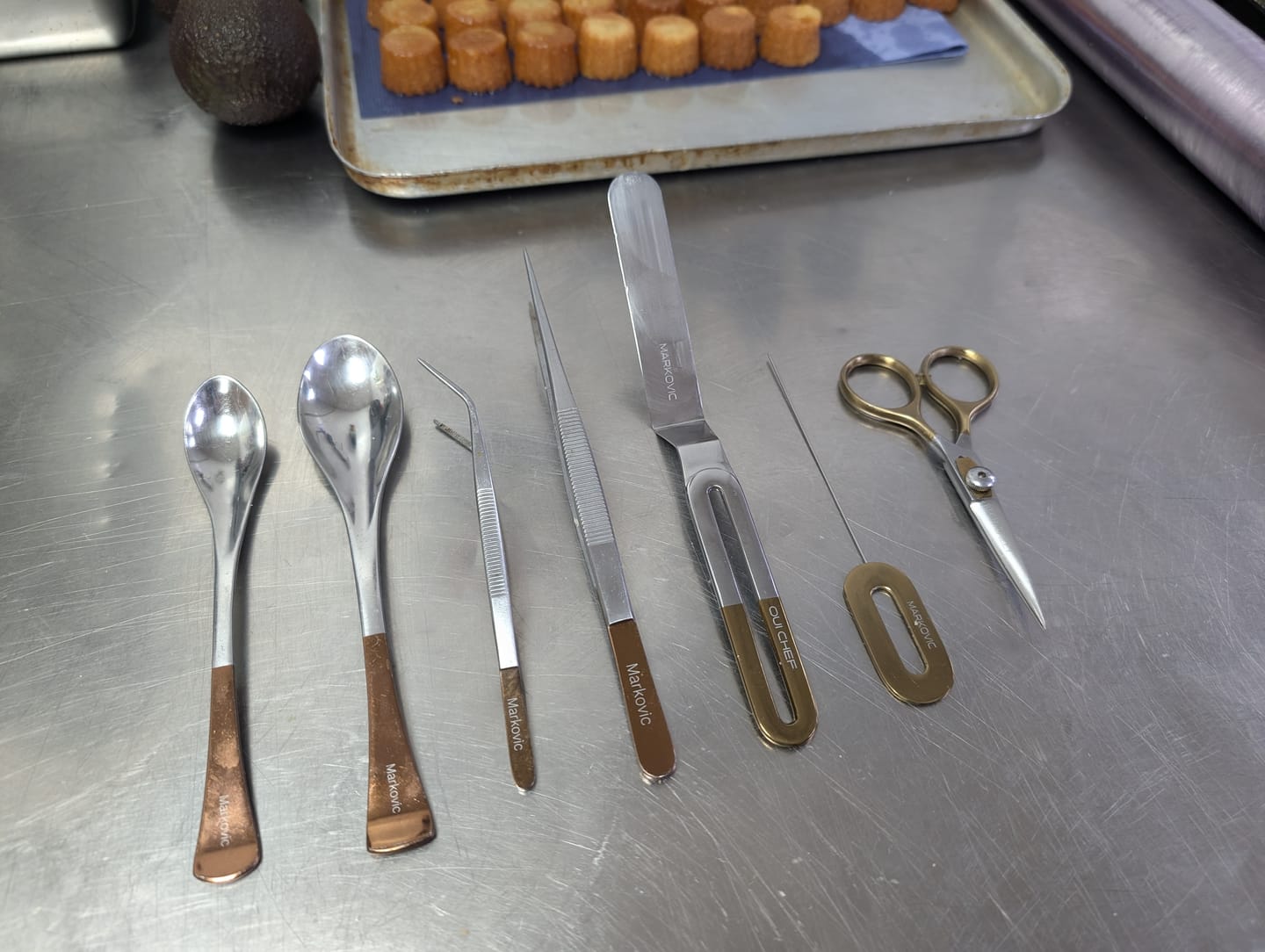 Customer photo review of LiftOff Chef's Palette Knife
