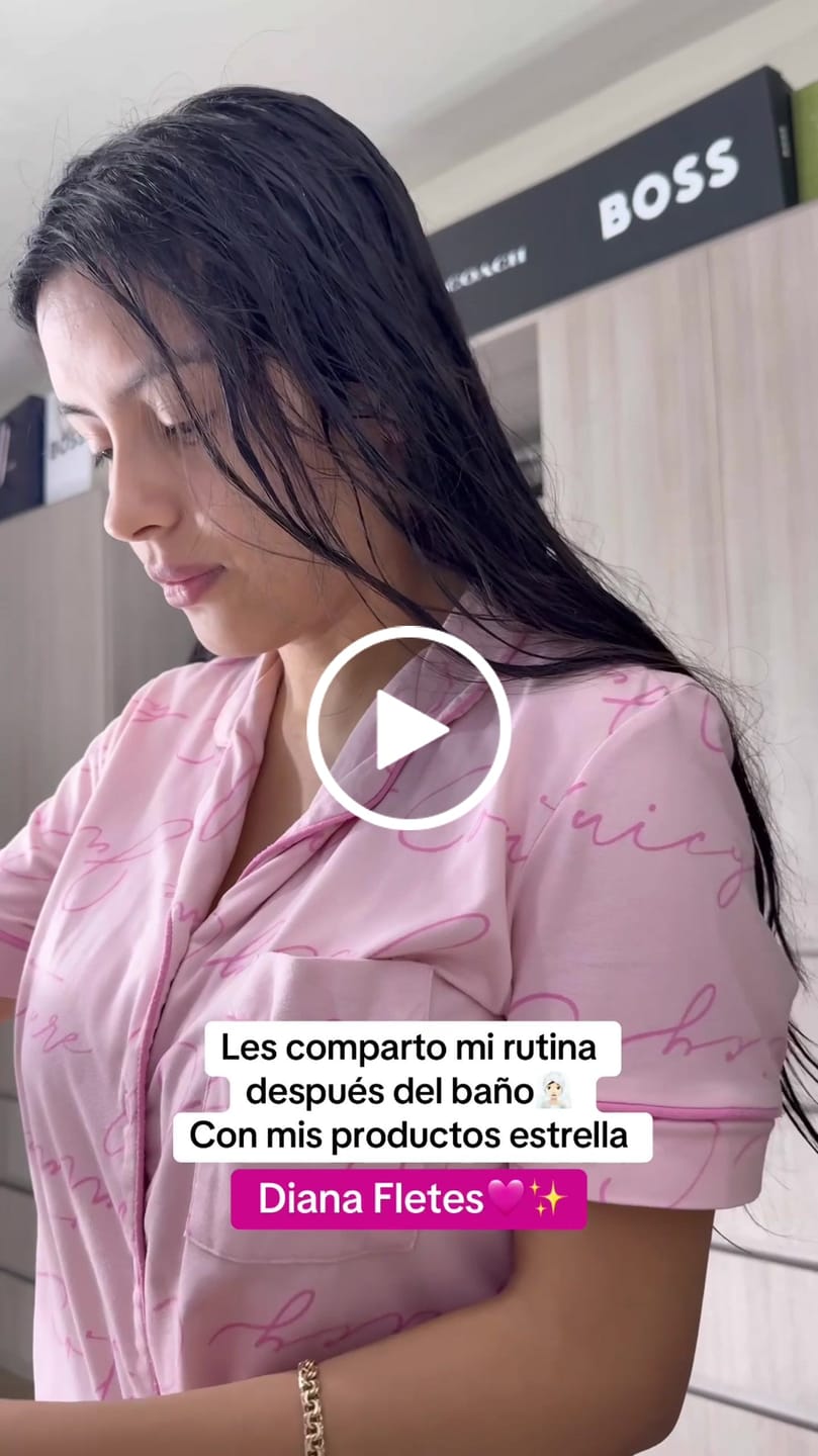 Customer video review of Crema Suavizante E Hidratante Para El Cabello LIBRE DE SULFATOS Y PARABENOS