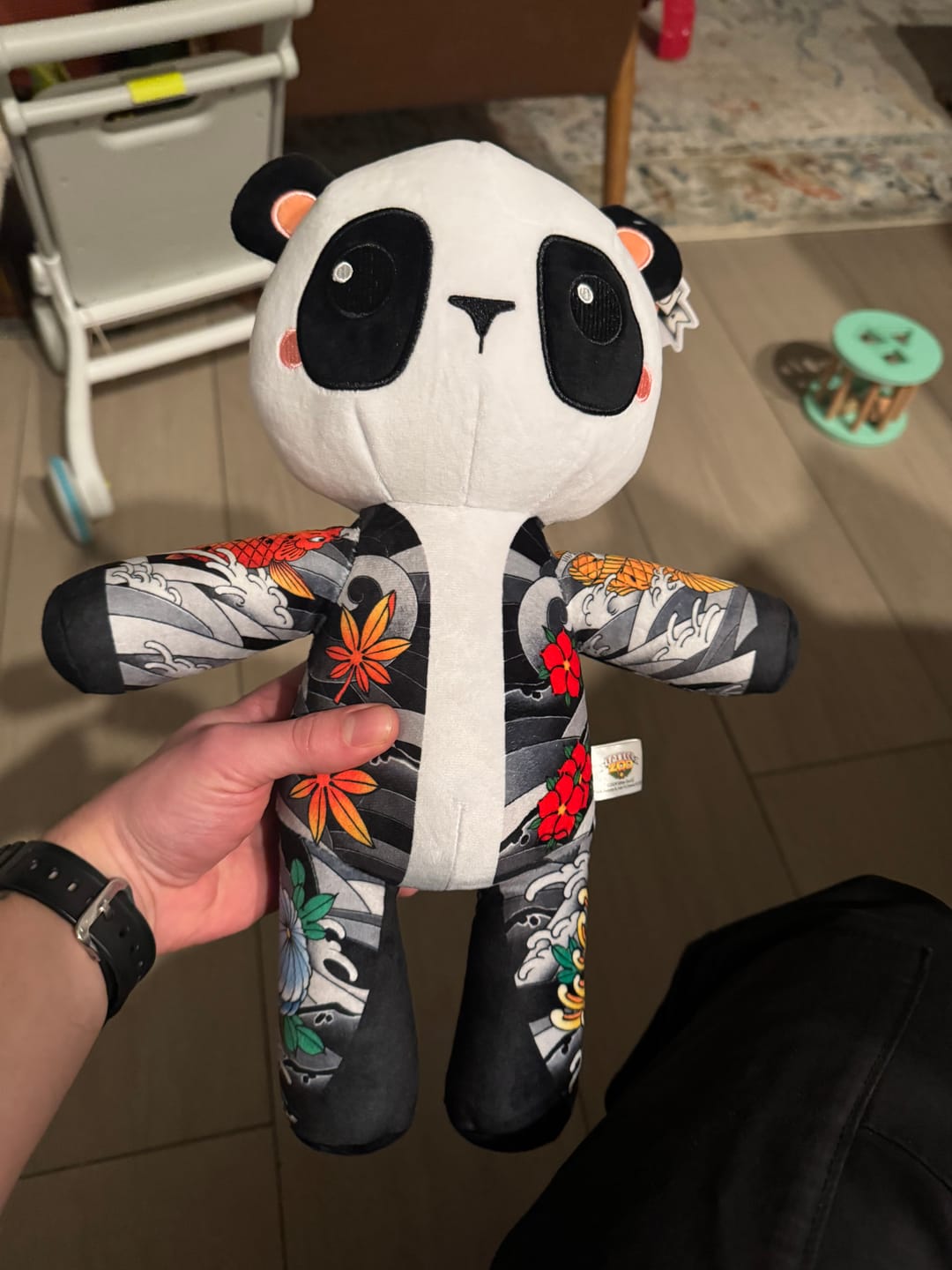 Customer photo review of Kenji the Psychiatrist Panda