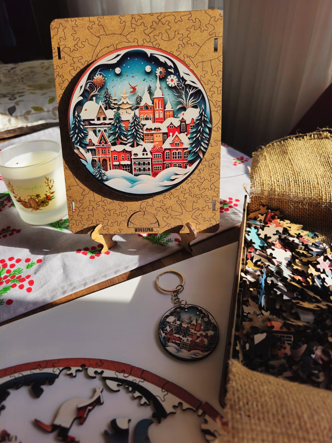 Customer photo review of Beyaz Düş - Ahşap Puzzle