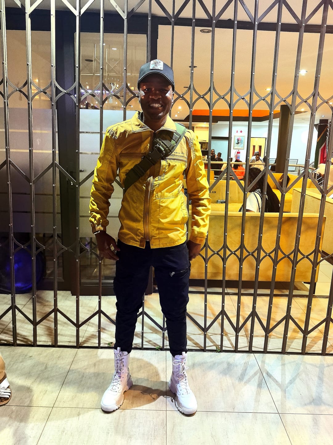 Customer photo review of Dymaxa Zip Utility Pant Navy