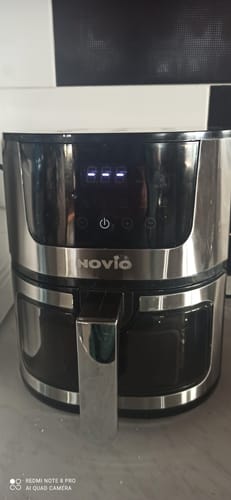 Customer photo review of Air Fryer Novio Grill & Fry