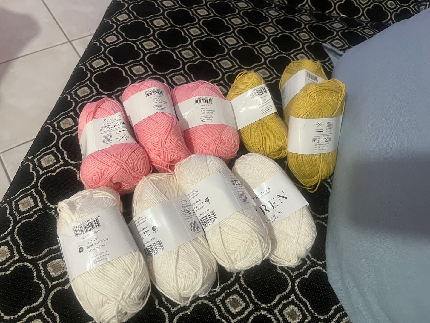 Customer photo review of Wren 8 ply Cotton Fiddlesticks