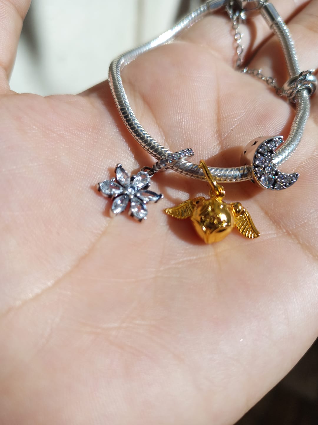 Customer photo review of Charm Letras del Alfabeto Elegantes