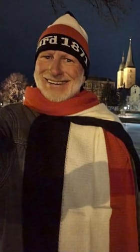 Customer photo review of Deutschland Schal, gestreift:  schwarz-weiß-rot, Deutsches Reich
