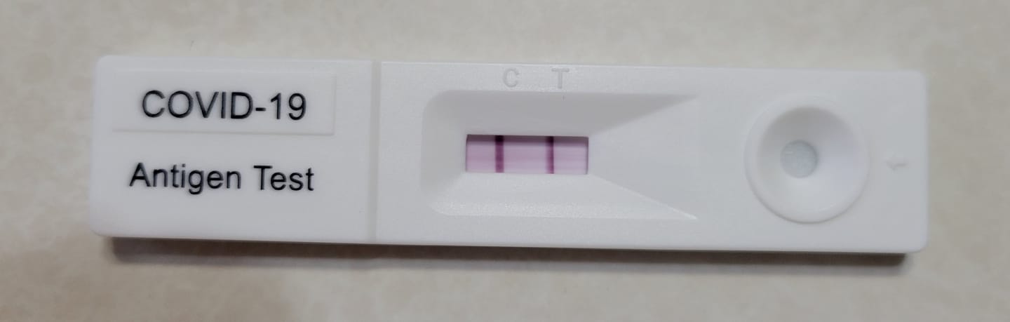 Customer photo review of Artron Rapid COVID-19 Antigen Test Made in Canada