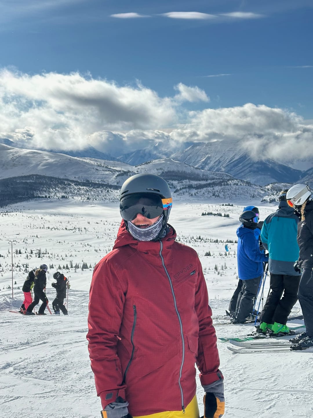 Customer photo review of The Emily Snow Goggle - Gasolina Lens