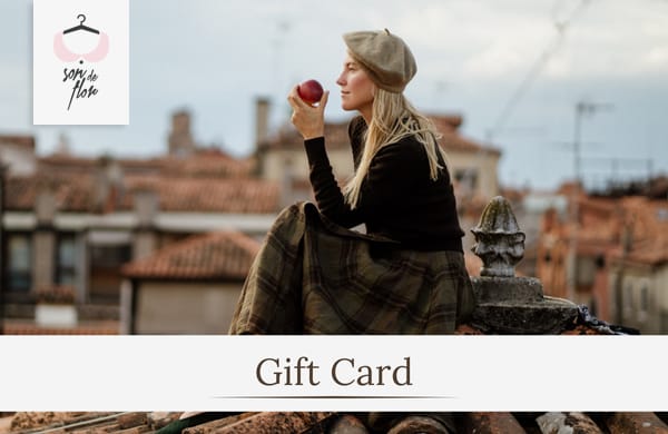 Customer photo review of Son de Flor Gift Card