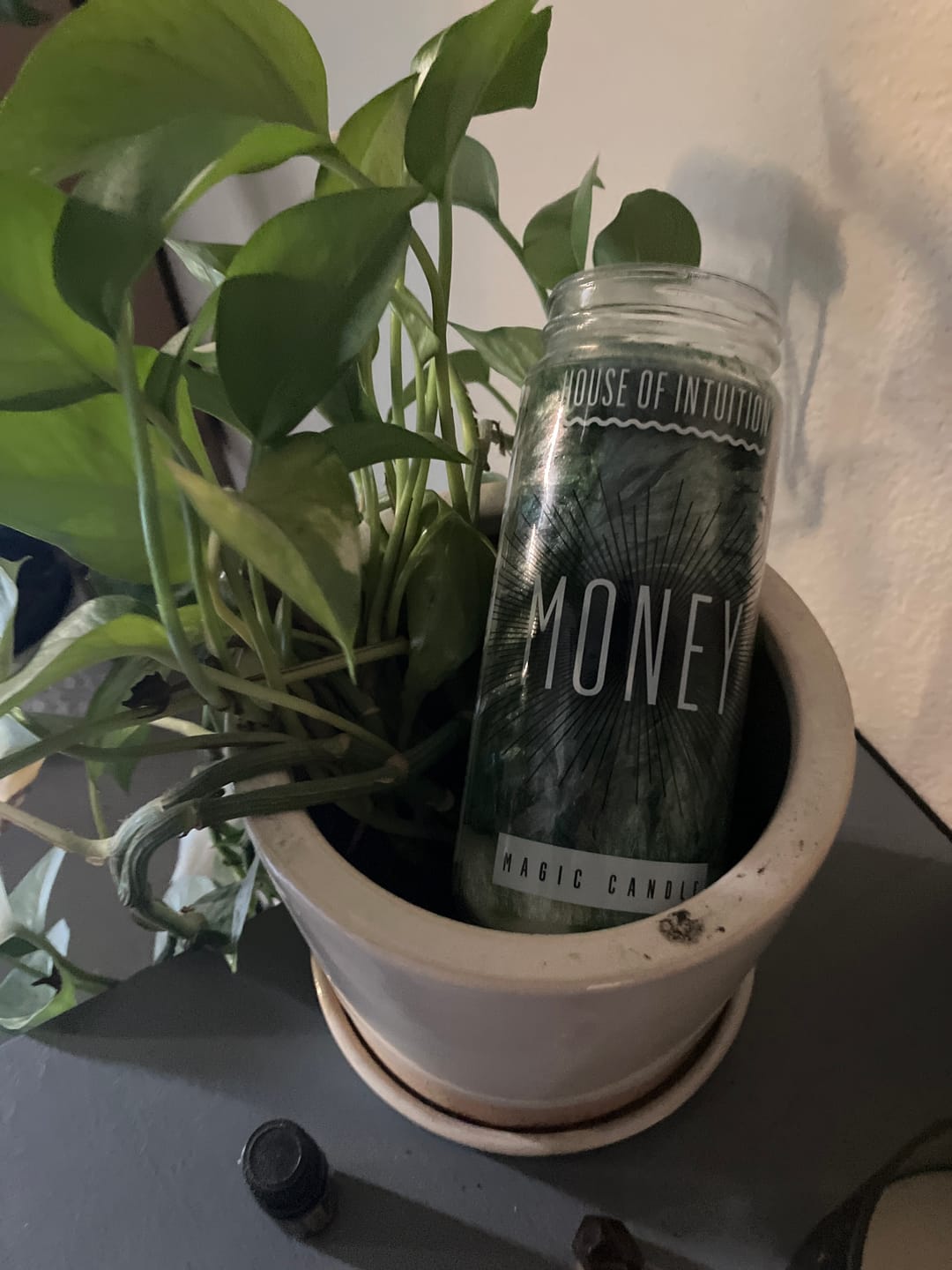 Customer photo review of Abundance Magic Candle