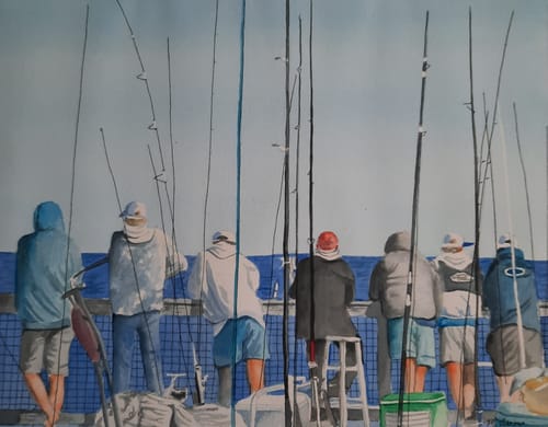 Customer photo review of 5x7 Giclee Fine Art Prints