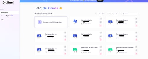 Customer photo review of Google Reviews - Card (FREE)