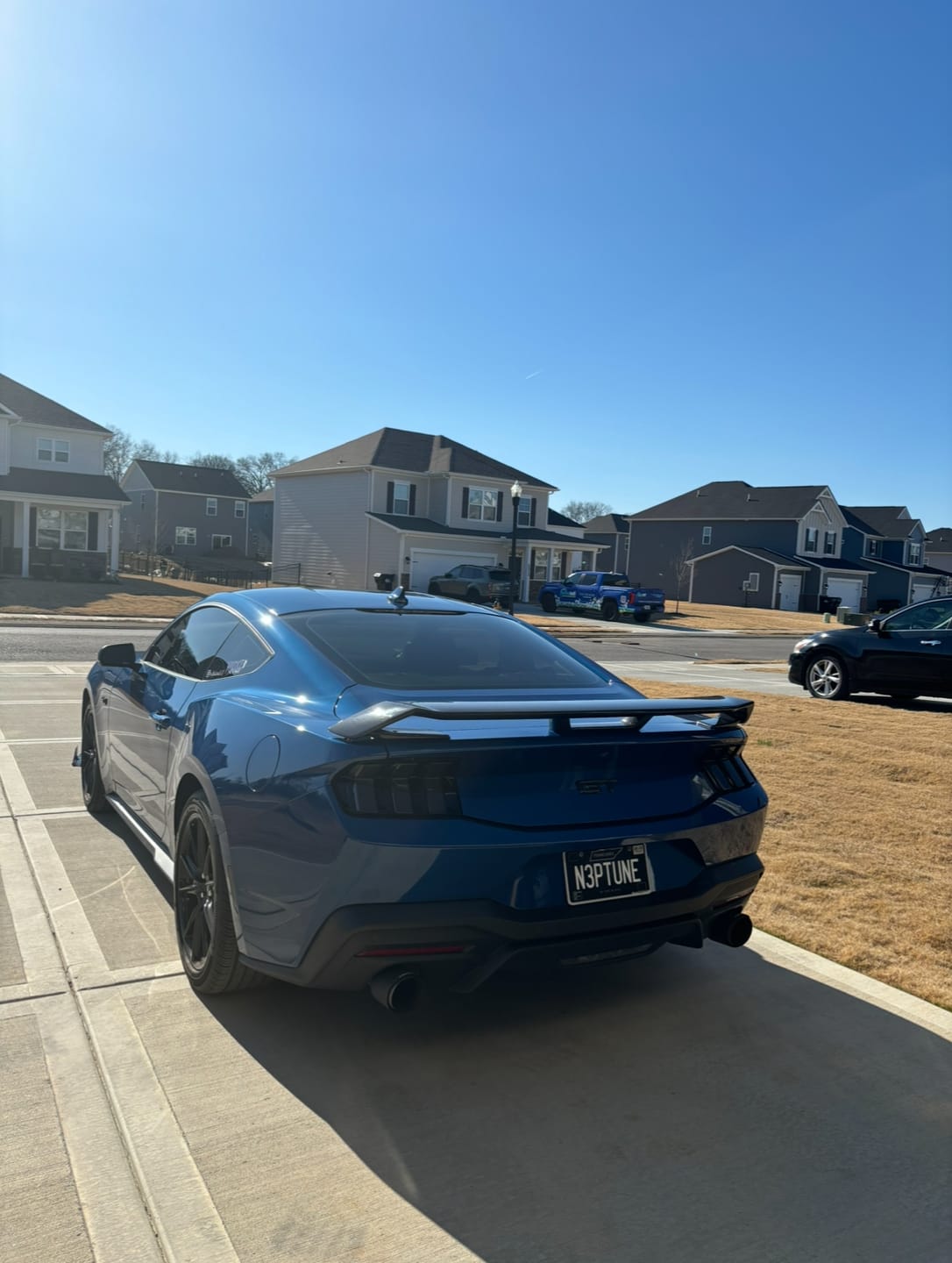 Customer photo review of 2024 + Ford Mustang S650 Euro Style Taillights Amber Turn Signal Sequential