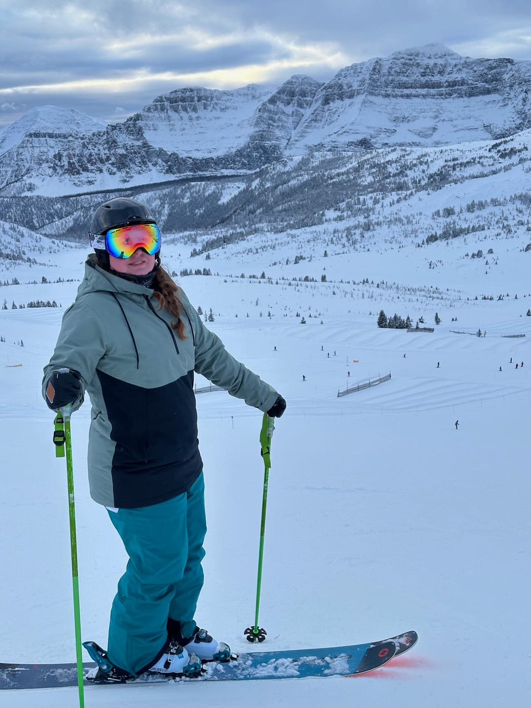Customer photo review of The Emily Snow Goggle - Gasolina Lens