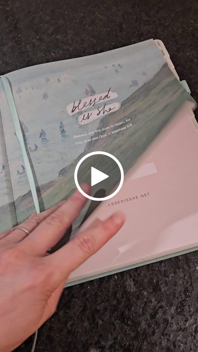 Customer video review of 2025 Calendar Year Catholic Liturgical Planner // Big Layout