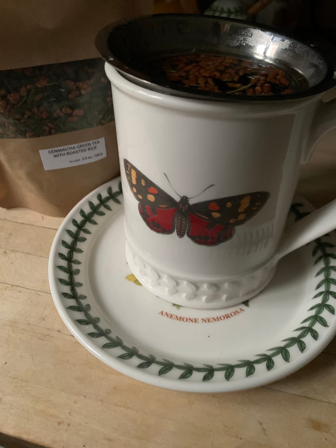 Customer photo review of Genmaicha Green Tea with Roasted Rice