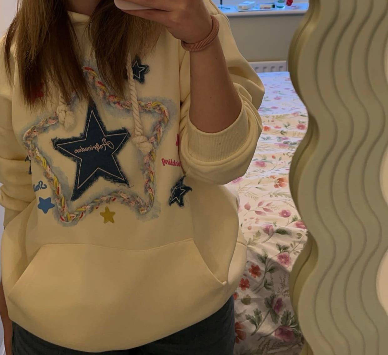 Customer photo review of Aelfric Eden Oversized Star Hoodie