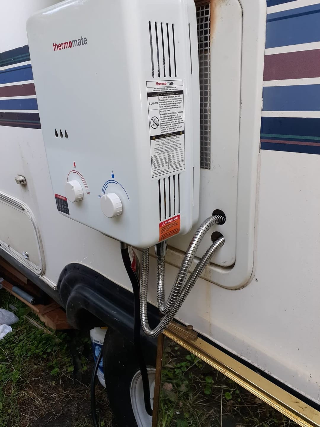 Customer photo review of 5L Propangas Tankless Gasdurchlauferhitzer – 50 mbar