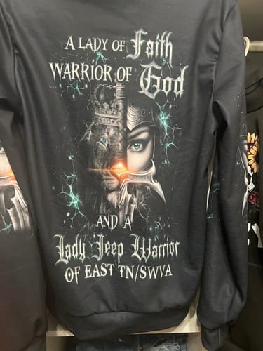 Customer photo review of A Child Of God A Woman Of Faith Women's All Over Print Shirt - Yhdu0907243