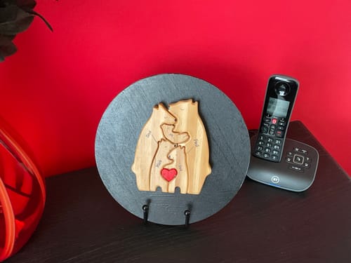 Customer photo review of Personalized Bear Familiy