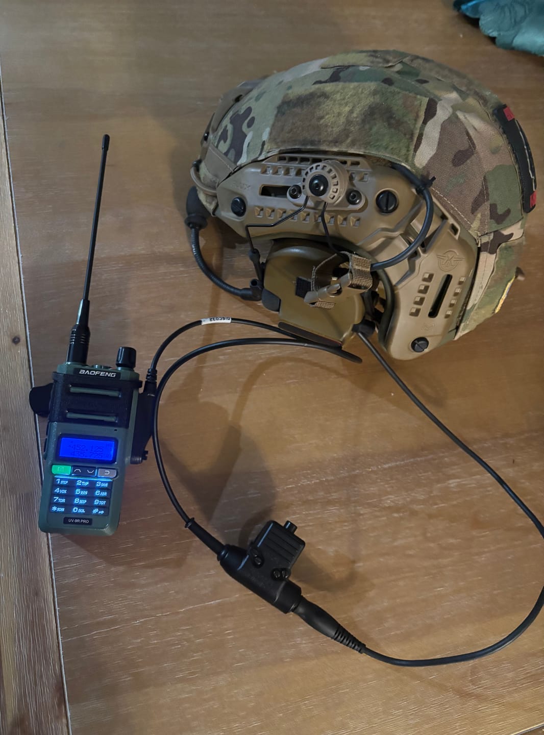 Customer photo review of U94 - Baofeng - Multipin (UV9R)