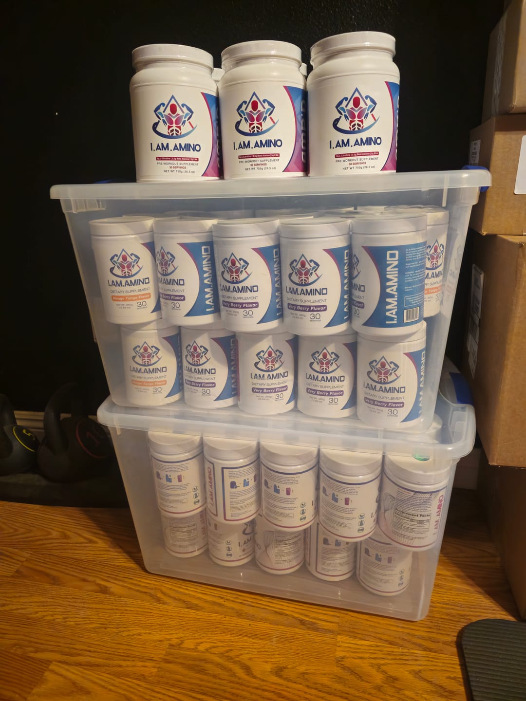 Customer photo review of I.AM.AMINO