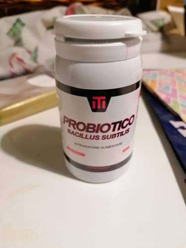 Customer photo review of PROBIOTICO Bacillus subtilis - 60 cps