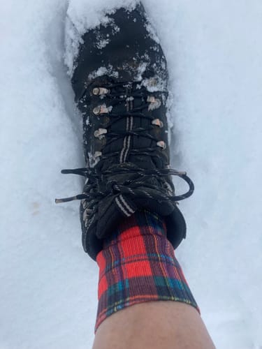 Customer photo review of Prints: HEMY Crew Waterproof Socks
