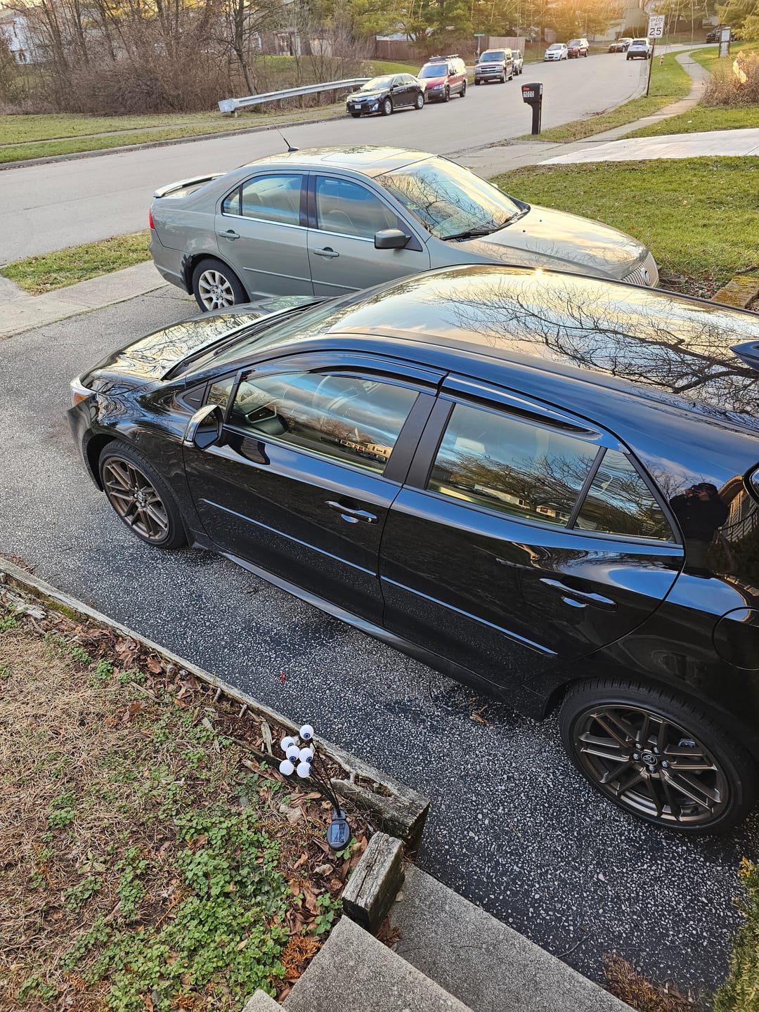 Customer photo review of 2019-Up Toyota Corolla Hatchback MUGEN Style Window Visors Deflectors