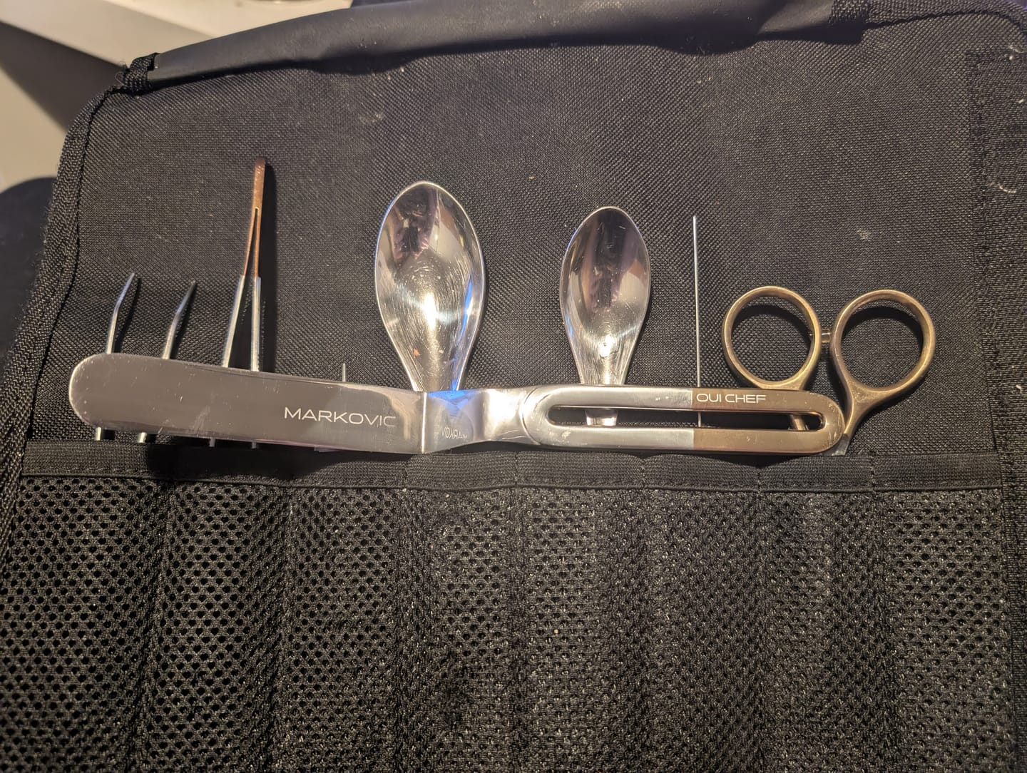 Customer photo review of LiftOff Chef's Palette Knife