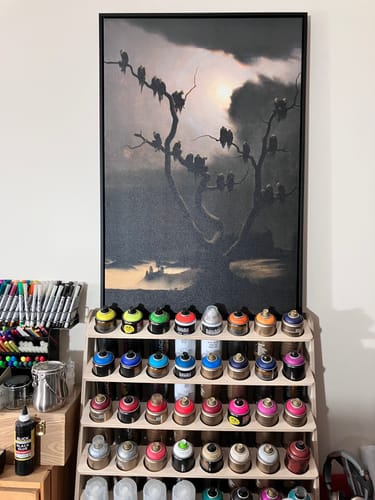 Customer photo review of Ghosts on a Tree | Franz Sedlaceck | 1933