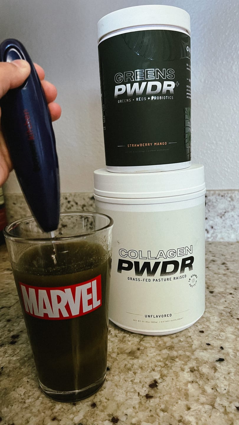 Customer photo review of GREENS PWDR+