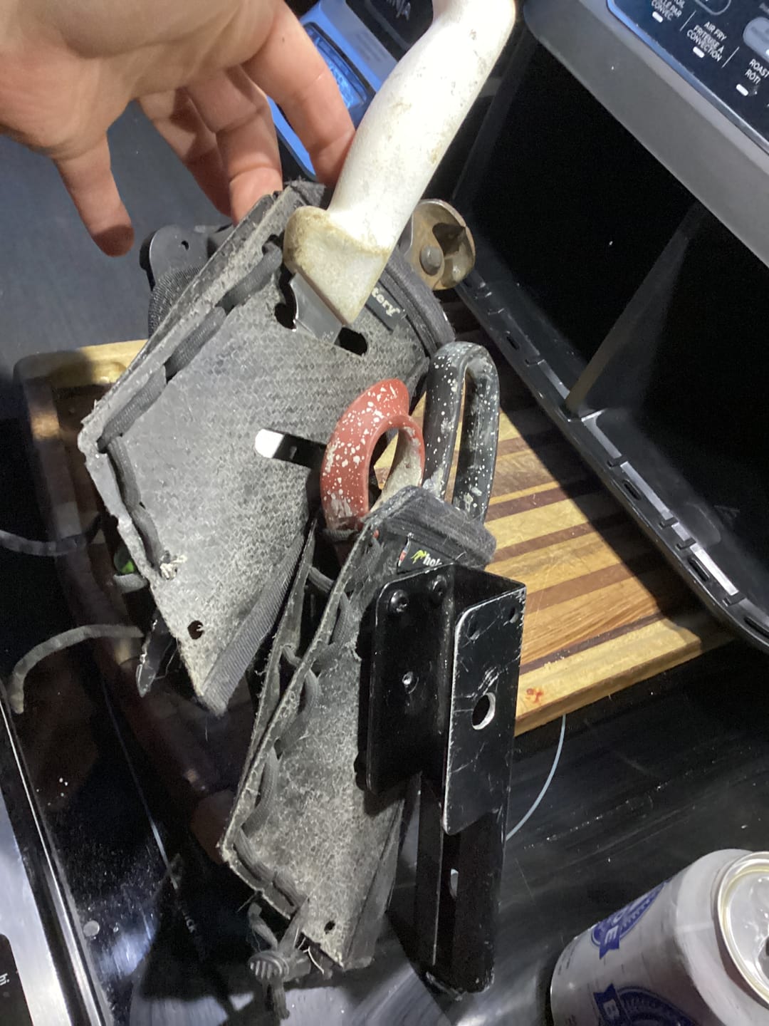 Customer photo review of LowBoy | Modular Tool Belt Panel