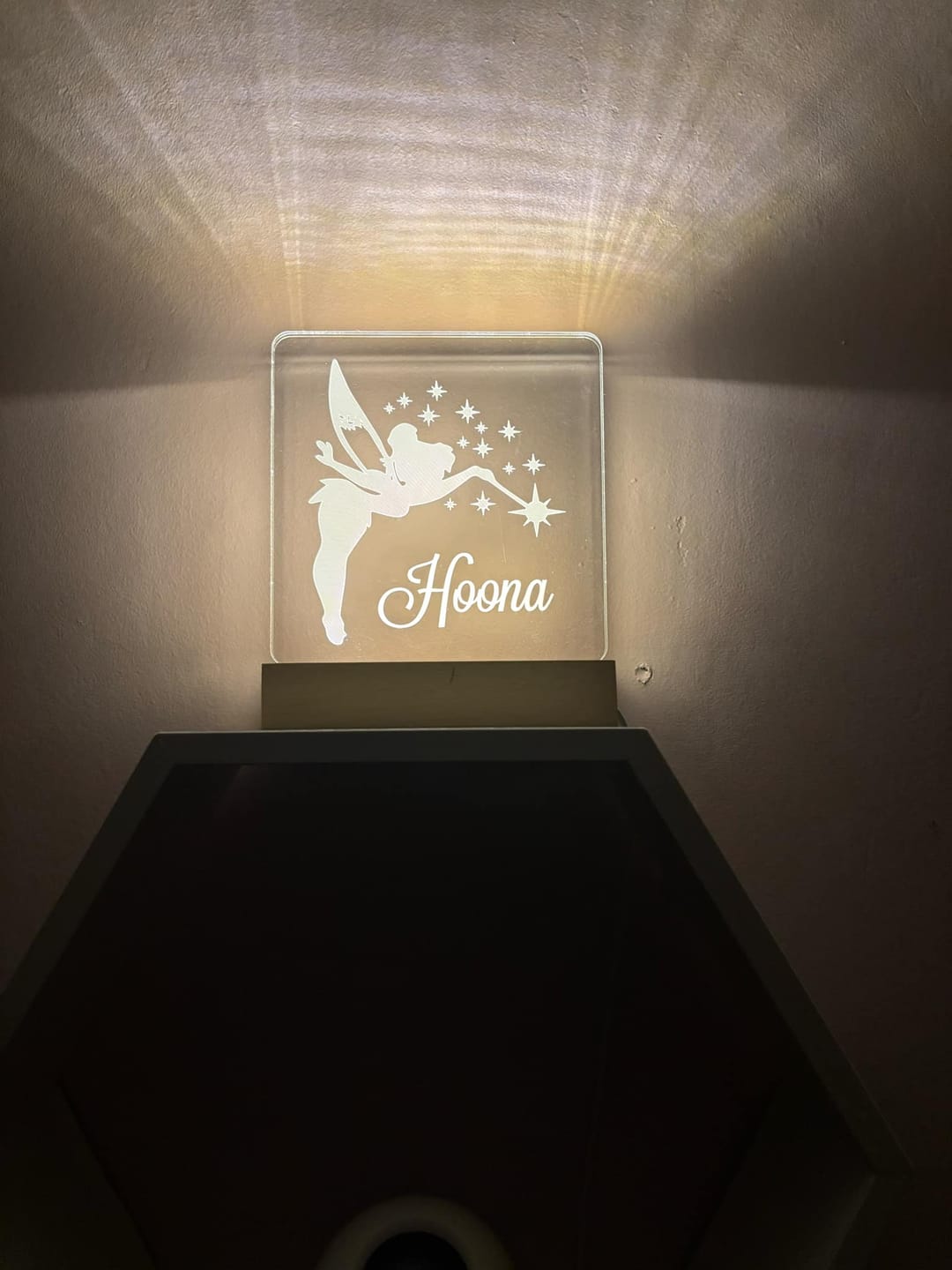 Customer photo review of Fairy - Personalized Night Light