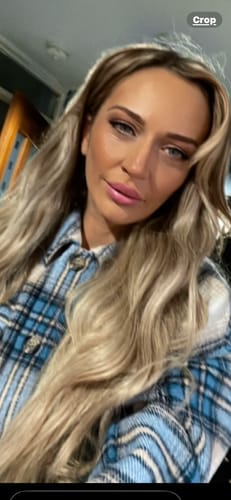Customer photo review of The Loose Wave HD Fibre 24" Lace U Part Wig