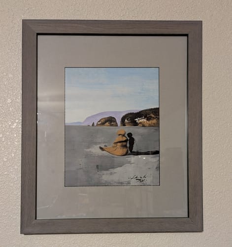 Customer photo review of Adolescence or Mysterious Mouth Appearing on My Nurse's Back | Salvador Dali | 1941