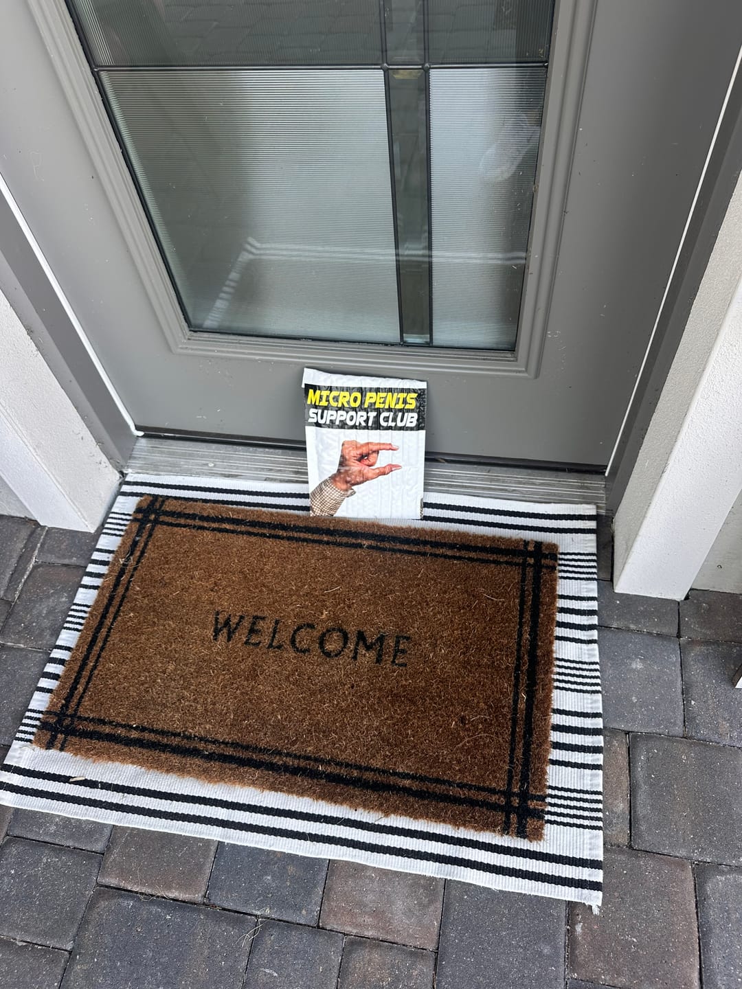 Customer photo review of Micro Penis Support Club Prank Package