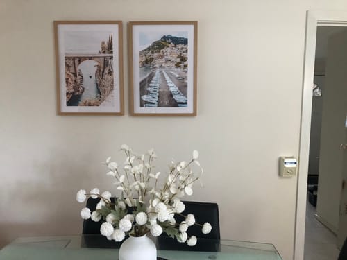 Customer photo review of Positano Parisols Art Print