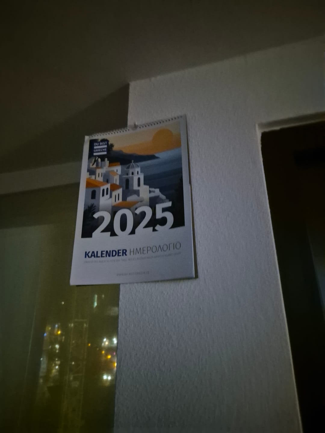 Customer photo review of DU BIST GRIECHE Kalender 2025