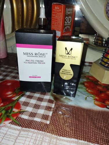 Customer photo review of MISS ROSE Purely Natural Foundation