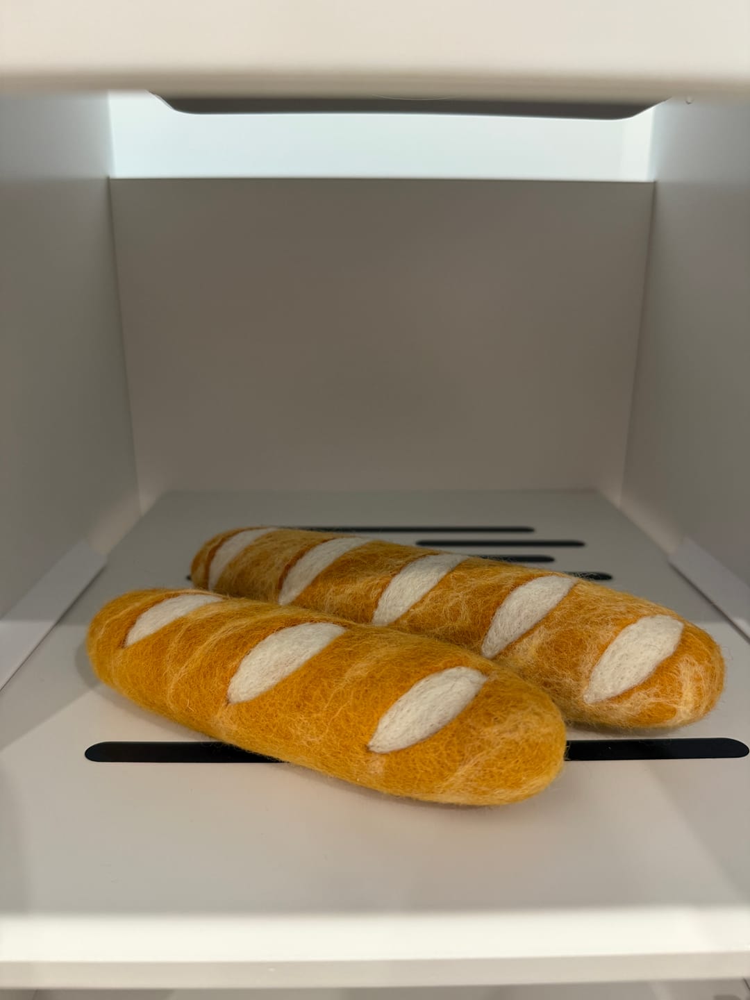 Customer photo review of Felt Baguette (Set of 2)