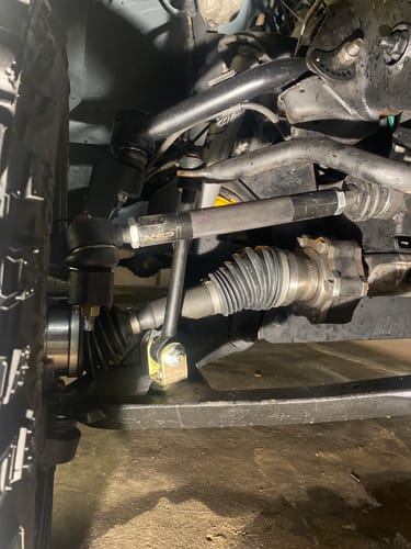 Customer photo review of Upper Control Arm For 2"-4" Lifted 1999-2006 Chevy Silverado GMC Sierra 1500