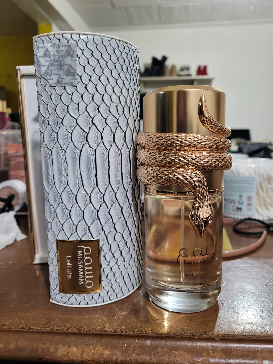 Customer photo review of Perfume Lattafa Musamam White Intense 100ml Edp Unisex