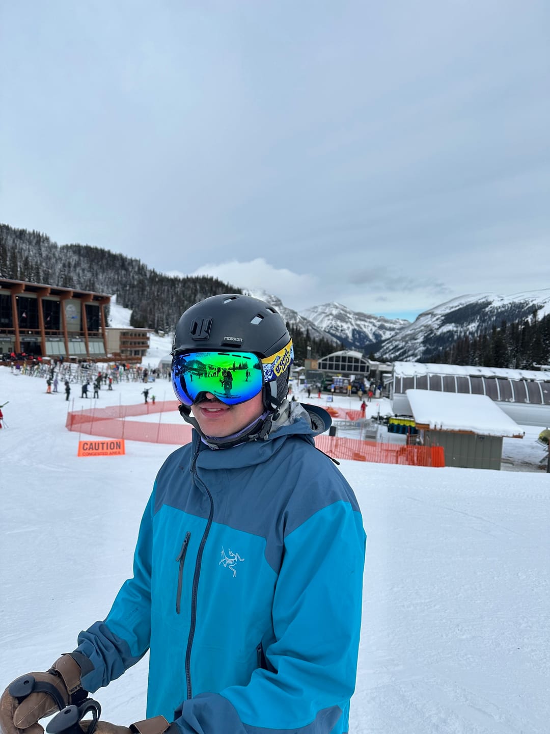 Customer photo review of The Emily Snow Goggle - Gasolina Lens