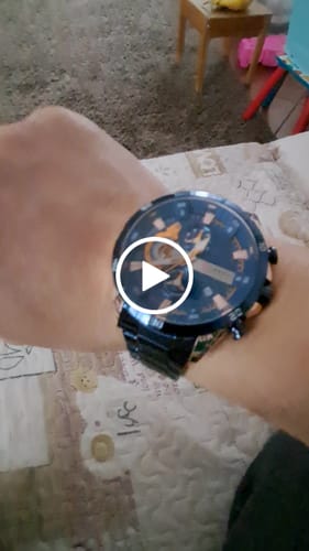 Customer video review of Curren Madrid® orologio uomo acciaio