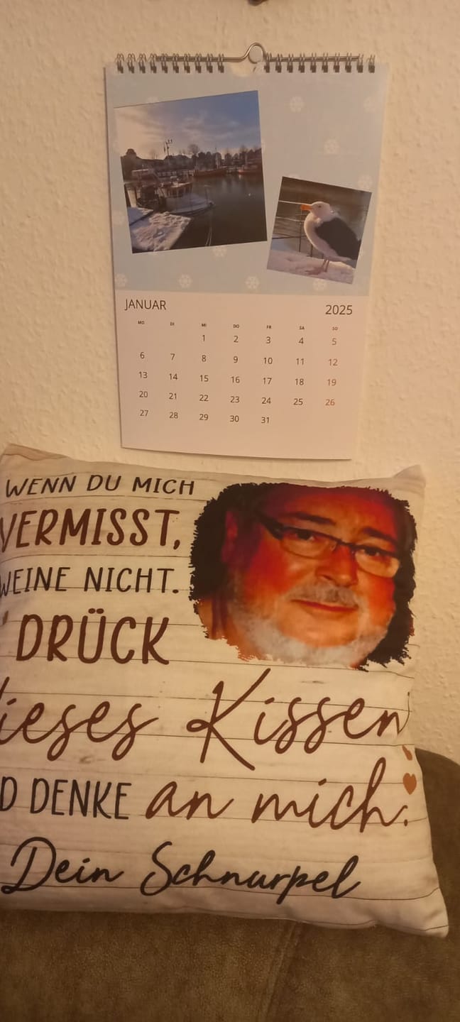 Customer photo review of Immer bei dir - Familien-Kissen